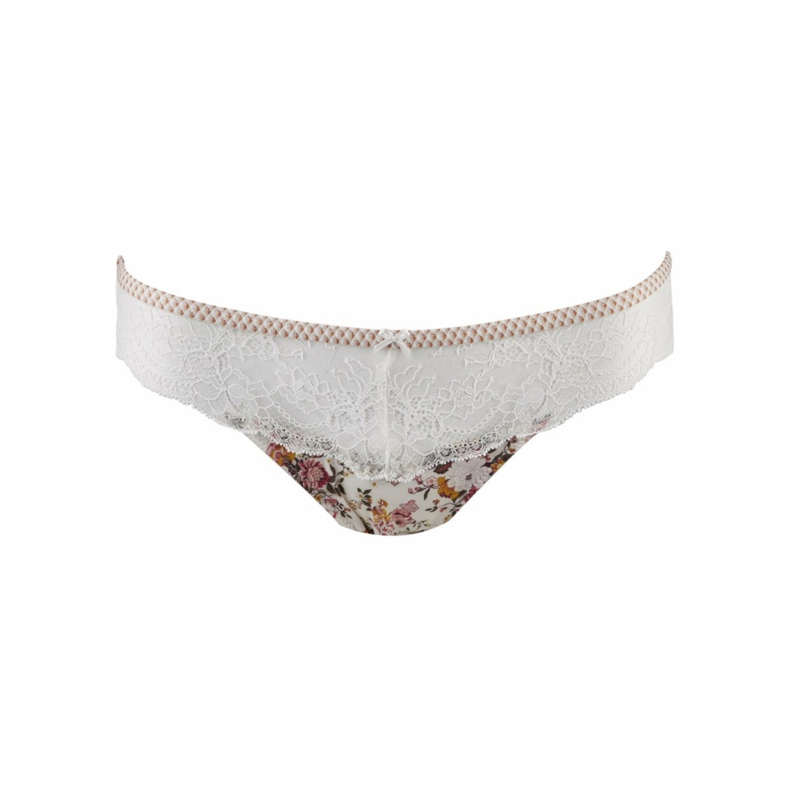 Soutien-gorge Balconnet Aubade Fleurs De Plaisir 85C (70C EU) - Neuf Avec étiquettes, Rose/noir