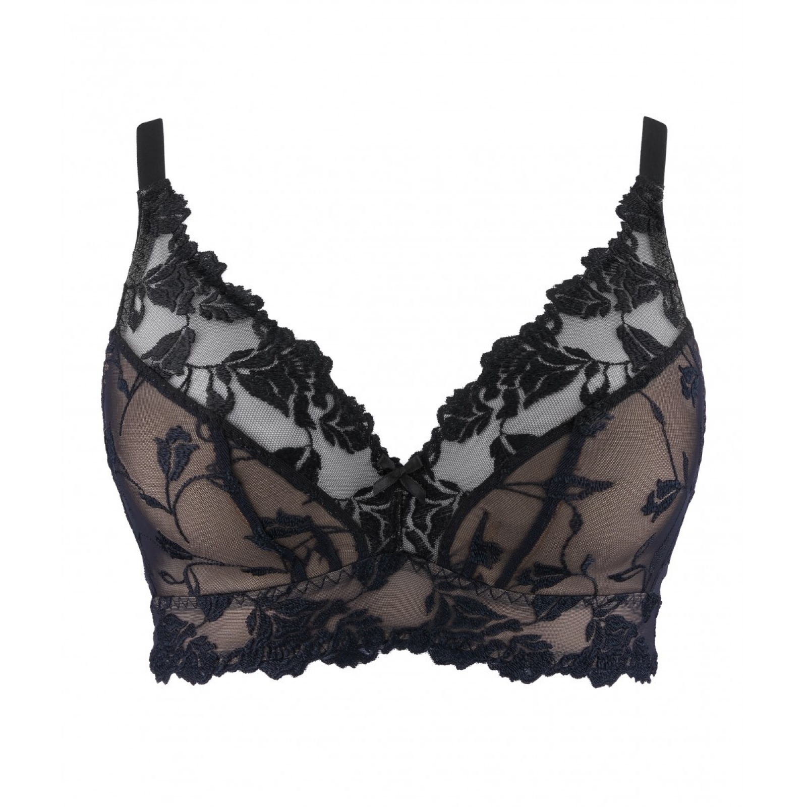 Soutien-gorge Aubade Softessence - Taille 5, Modèle TM10-O, Mousse Noire | Neuf Avec étiquettes