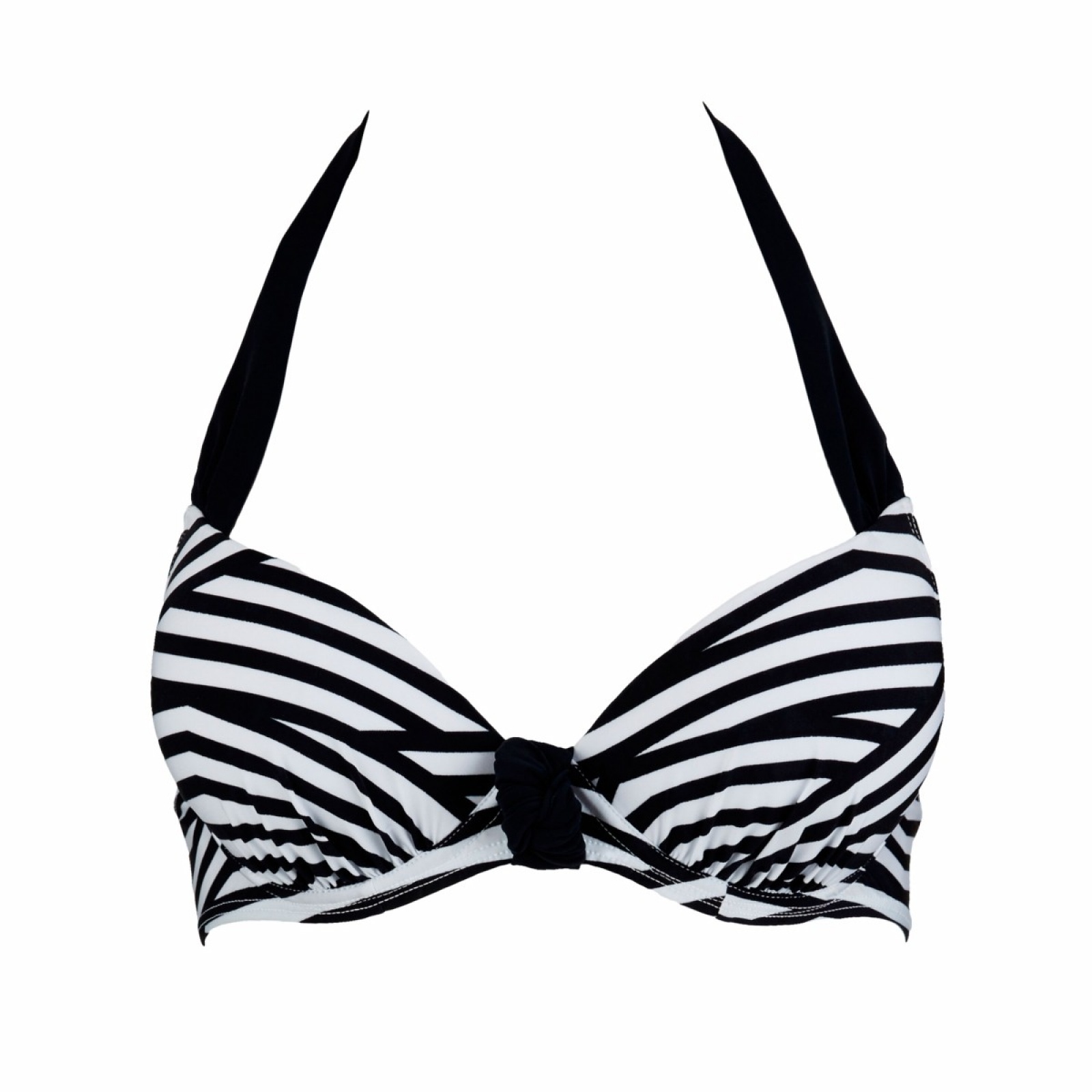 Aubade Bikini Ocean Bow Donna - Ricamo Bicolore Nero E Oro, Eleganza Francese - 2