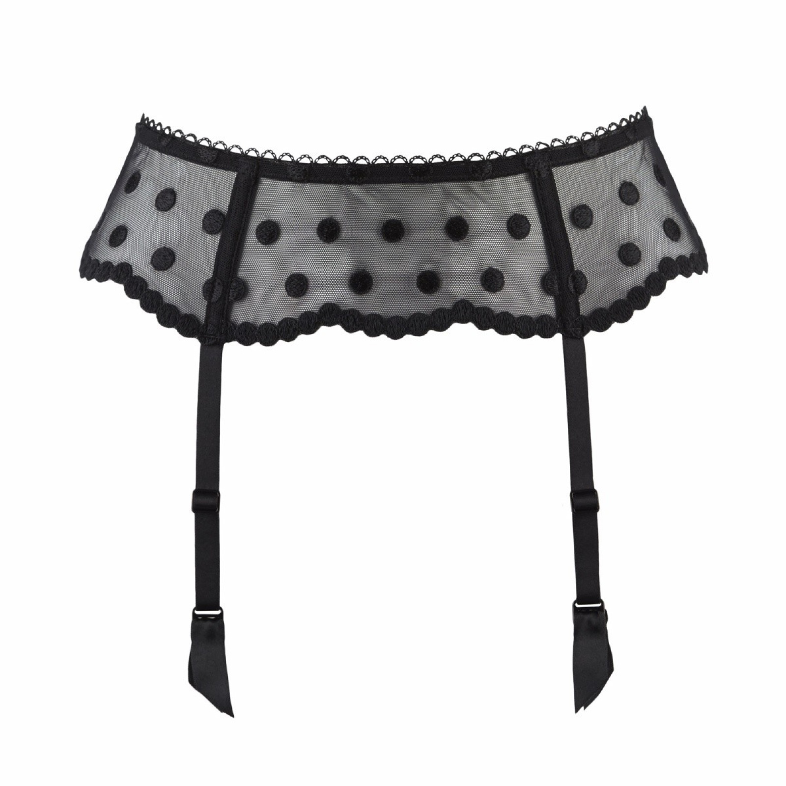 Porte-jarretelles Aubade - Taille XL - Modèle Flirt FF50 - Noir - Neuf Avec étiquettes