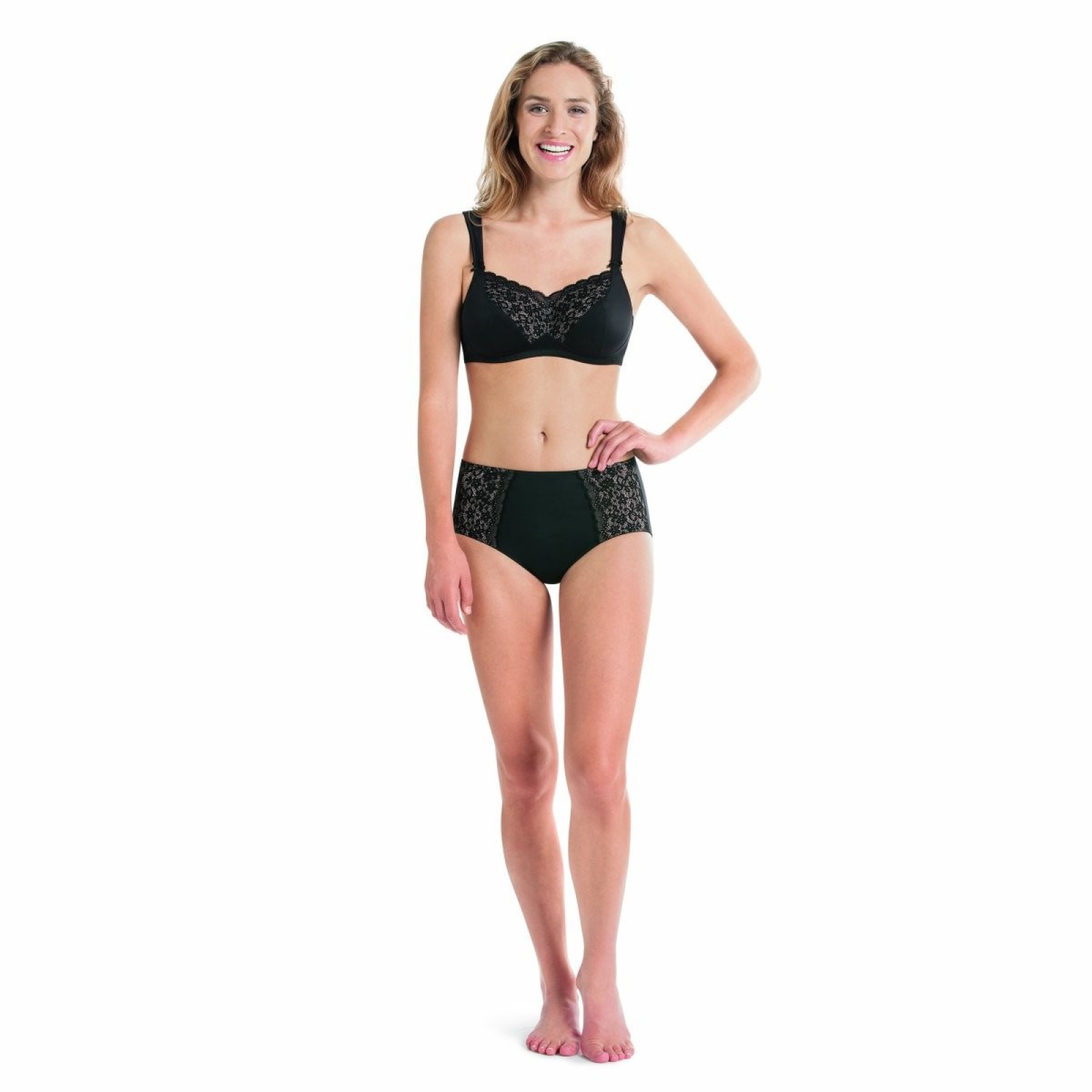 Soutien-gorge Post-mastectomie Anita Care Havanna Noir Taille 95C - Neuf Avec étiquettes