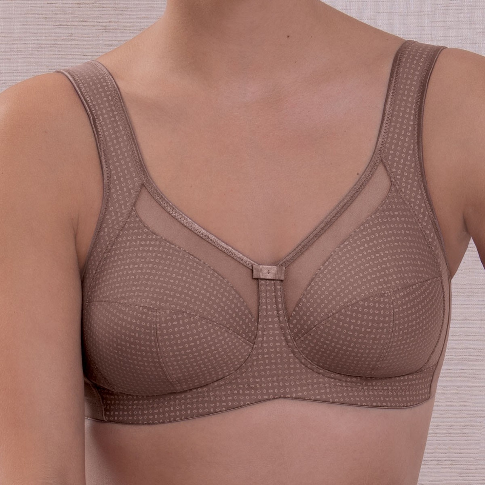 Anita Women's Comfort Bra Clara Art 5874 - Wireless Support Bra (Smart Rose, 42F)