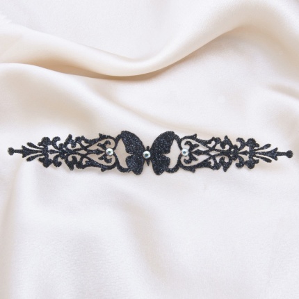 Bijoux de Peau HAVANA Bracelet INES DE CASTILHO Noir
