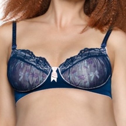 Soutien-Gorge d'allaitement sans armatures HOT MILK HM Bleu