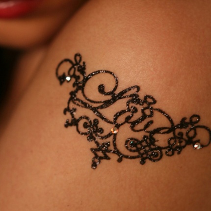 Bijoux de Peau LOVE INES DE CASTILHO Noir