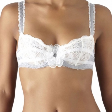 Soutien-Gorge  Corbeille AUBADE Coco Blues Smoky