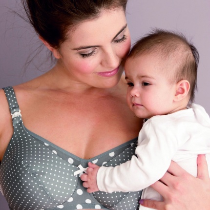 Soutien-gorge allaitement sans armatures ANITA Poix Gris