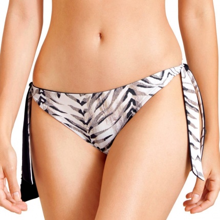 Aubade Bas de Maillot de Bain Slip Mini-Coeur Safari Sands