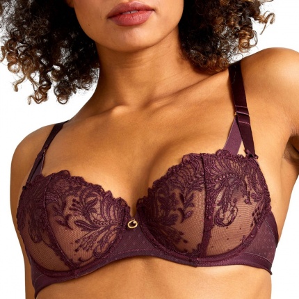 Aubade Femme Passion Soutien-Gorge Corbeille Wineberry