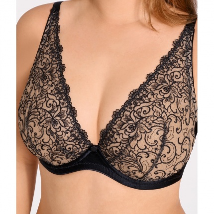 Aubade Miss Karl Soutien Gorge Triangle avec Armatures Tuxedo