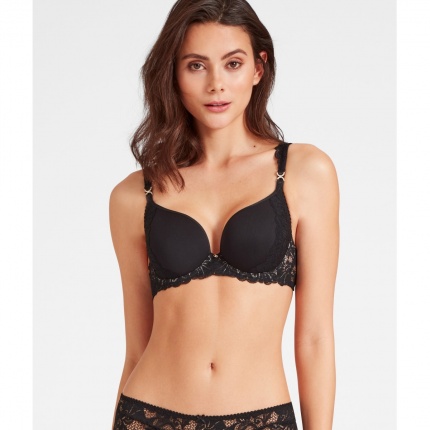 Aubade Mon Bijou Spacer Plunge Perle Noire