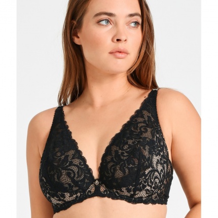 Aubade Mon Bijou Triangle Armatures Perle Noire