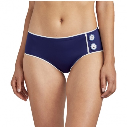 Aubade Shorty de Bain La Baie des Vagues Encre