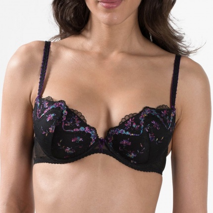 Aubade Soutien-Gorge Coque Femme Romantique Noir Vnus