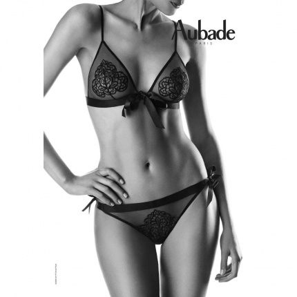 Boite  Dsir AUBADE Ensemble Secret Ties Noir