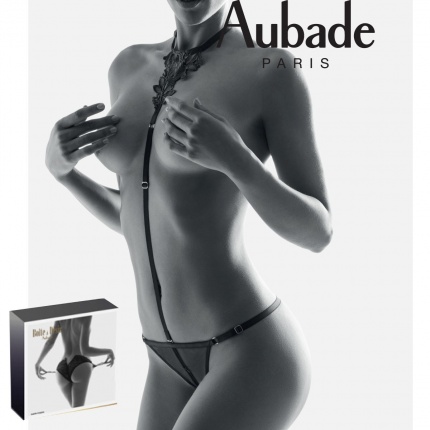 Boite  Dsir AUBADE Trikini Jardin du Dsir Noir