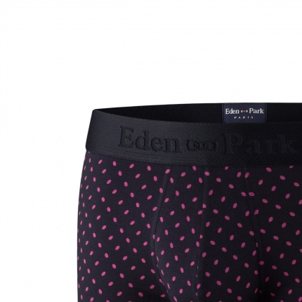 Boxer EDEN PARK E201E51 avec ballons de rugby Tulipe