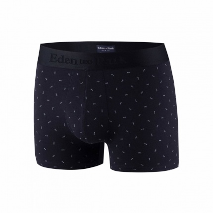 Boxer EDEN PARK E201E88 Noeud Papillon rose Fond Noir