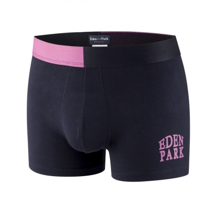 Boxer EDEN PARK E201F05 Ceinture Bi Color - Marine