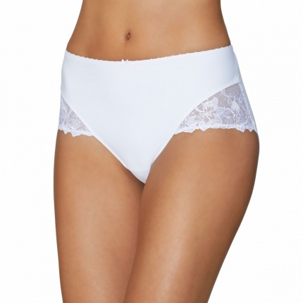 Culotte Haute AUBADE Wandering Love Blanc