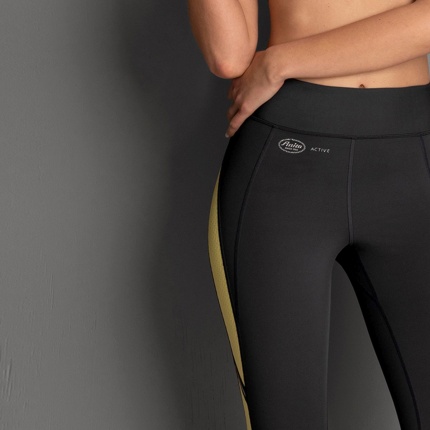 Legging de fitness pour le sport ANITA Active Jaune Anthracite