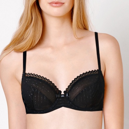 LOU Balconnet Oxygne Black glitter