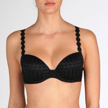 MARIE JO Soutien-Gorge CoqueCoup Droit Avero Noir