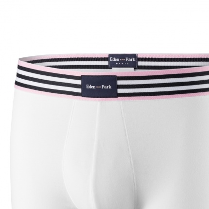 Pack de 2 Boxers EDEN PARK E657E38 Blanc et Marine