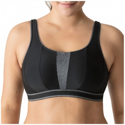 PRIMADONNA Soutien-Gorge de Sport Sans Armatures The Sweater Noir