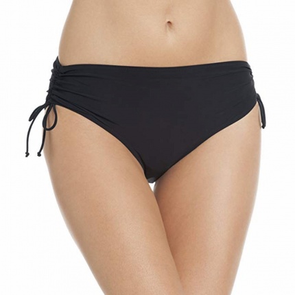 Shorty de Bain Rosa Faia Mix and Match YVE Noir
