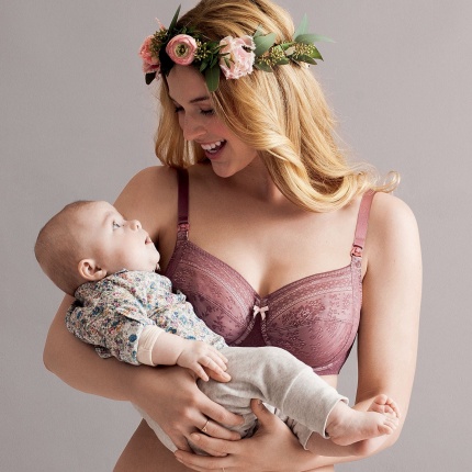Soutien-gorge allaitement Armatures ANITA Fleur Rose Framboise