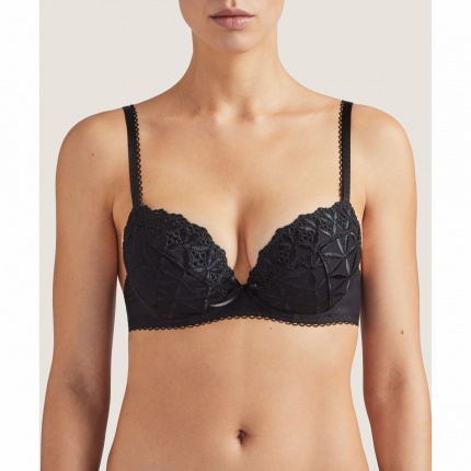Soutien-gorge Plunge Coussinet AUBADE Bahia & Moi Noir