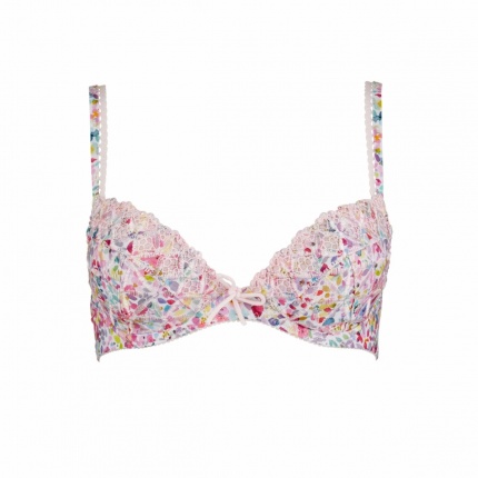 Soutien-gorge Plunge Push-up Aubade Bahia - Taille 80B (65 Eur, 30 US) - Noir - Neuf Avec étiquettes