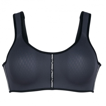 Anita PanAlp Delta Top - Sport bh met schalen - Zwart