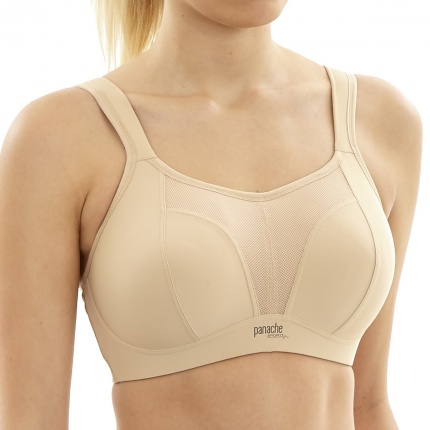 Soutien-Gorge Sport Sans Armatures Panache Sport Latte
