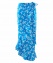 Pareo Long AUBADE MAILLOT DE BAIN Posie exotique Tahitien Bleu tropique