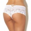Culotte Saint-Tropez AUBADE Jardin des Dlices Blanc