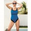 Maillot de bain une pice ANITA Rosa Faia Fanny Bleu mat