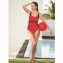 Maillot de bain une pice ANITA Rosa Faia Finja Chili Fonc