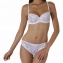 Slip Brsilien AUBADE Jardin des Dlices Blanc