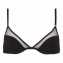Soutien-Gorge Corbeille YSE 24 Heures de la Vie d'une femme Noir