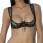 Soutien-Gorge Sein Nu AUBADE La Belle en Cavale Noir