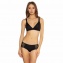 Soutien-Gorge Triangle sans armatures HUIT Grand Jeu Noir