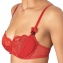 Soutien-Gorge  balconnet AUBADE Asako Rouge