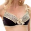 ANIELINA Soutien Gorge Allaitement  avec armatures Marquise  Noir Poudr