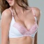 ANIELINA Soutien-Gorge allaitement  Sensitive Blanc Rose