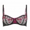 Aubade Alle des Plaisirs Soutien-Gorge Corbeille Noir Torride