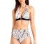Aubade Bas de Maillot de Bain Culotte Haute Rversible Safari Sands