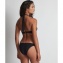 Aubade Bas Maillot Bain Slip Mini-Coeur Secret Cove Noir