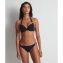 Aubade Bas Maillot Bain Slip Mini-Coeur Secret Cove Noir